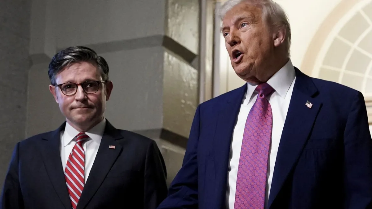 Speaker Johnson and President Trump Speaker Johnson and President Trump