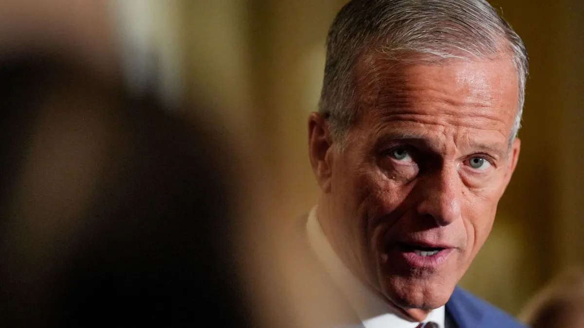 Senate Majority Leader John Thune Senate Majority Leader John Thune