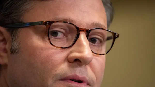 The new speaker says he'll look to offset the cost of aid to Israel.