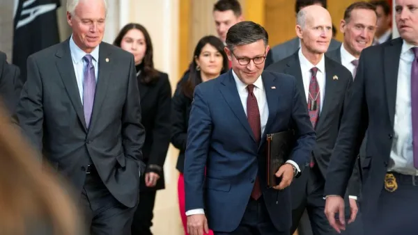 Speaker Johnson met with Senate Republicans.