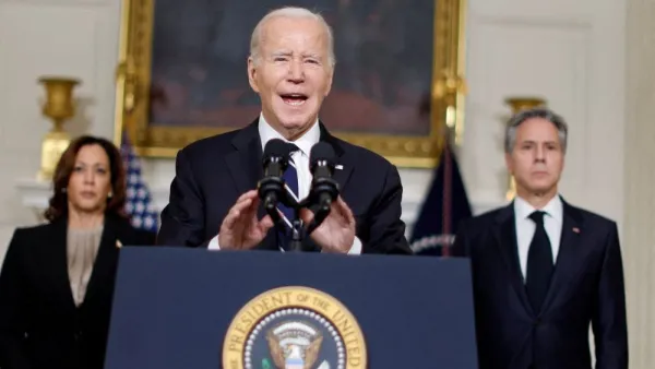 "We stand with Israel," Biden vowed.