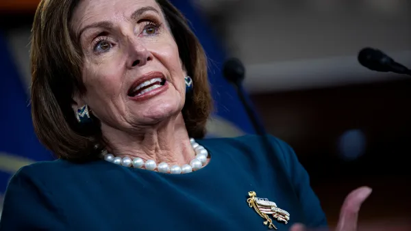 House Speaker Nancy Pelosi (D-CA) speaks during her weekly news conference on Capitol Hill