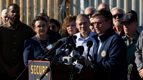 Speaker Johnson in Texas
