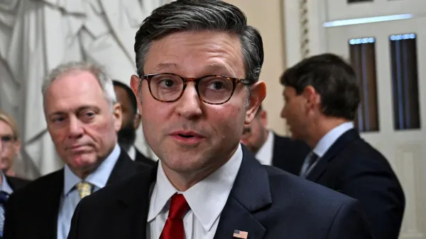 Speaker Mike Johnson worked to sway GOP holdouts.