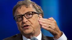 Bill Gates, co-chair and trustee of the Bill & Melinda Gates Foundation speaks during the Clinton Global Initiative's annual meeting in New York