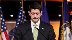 House Speaker Ryan holds news conference after Republicans pulled  American Health Care Act bill before vote on Capitol Hill in Washington