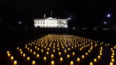 Vigil at White House for nurses lost to Covid
