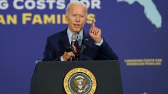 U.S. President Biden makes campaign visits ahead of midterms in Florida