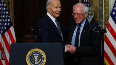 Biden and Sanders joined forces on Wednesday.