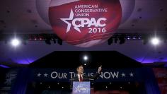 Senator Ben Sasse speaks at the American Conservative Union 2016 annual conference in Maryland 