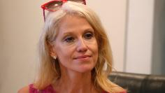 Republican presidential nominee Donald Trump's Campaign Manager Kellyanne Conway is pictured during a meeting with Trump's Hispanic Advisory Council at Trump Tower in the Manhattan borough of New York