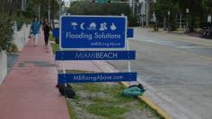 Miami Beach flooded