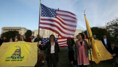 Tea Party Patriots host a Flag Ceremony at the U.S. Capitol in Washington