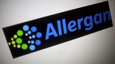 The Allergan logo is seen in this photo illustration in Singapore November 23, 2015. REUTERS/Thomas White