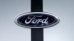 The logo of Ford is seen during the 87th International Motor Show at Palexpo in Geneva, Switzerland March 8, 2017. REUTERS/Arnd Wiegmann