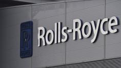 FILE PHOTO - A Rolls-Royce logo is seen at the company aerospace engineering and development site in Bristol in Britain December 17, 2015. REUTERS/Toby Melville