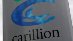 FILE PHOTO: A Carillion sign is seen in Manchester