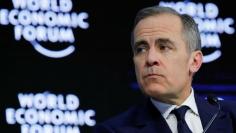 Bank of England Governor Mark Carney looks on as he attends the World Economic Forum (WEF) annual meeting in Davos, Switzerland January 26, 2018. REUTERS/Denis Balibouse