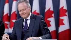 FILE PHOTO: Bank of Canada Governor Stephen Poloz takes part in a news conference in Ottawa, Ontario, Canada, October 25, 2017. REUTERS/Chris Wattie/File Photo