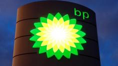 The logo of BP is seen at a petrol station in Kloten, Switzerland October 3, 2017. REUTERS/Arnd Wiegmann