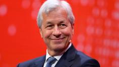 FILE PHOTO: Jamie Dimon, Chairman and CEO of JPMorgan Chase & Co. speaks during the Milken Institute Global Conference in Beverly Hills, California, U.S. on May 1, 2017. REUTERS/Mike Blake/File Photo