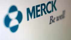 FILE PHOTO: The logo of Merck is pictured in this illustration photograph  in Cardiff, California