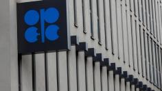FILE PHOTO: The logo of the Organization of the Petroleum Exporting Countries (OPEC) is pictured at its headquarters in Vienna, Austria September 21, 2017.   REUTERS/Leonhard Foeger