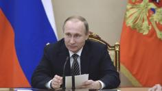 Russian President Putin attends meeting with heads of Russian oil companies in Moscow