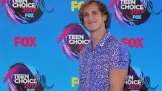 Actor Logan Paul arrives at the 2017 Teen Choice Awards in Los Angeles