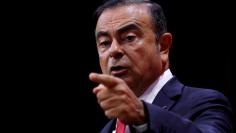 FILE PHOTO: Carlos Ghosn, Chairman and CEO of the Renault-Nissan Alliance, attends a news conference in Paris