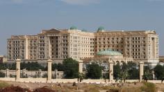 FILE PHOTO: A view shows the Ritz-Carlton hotel in the diplomatic quarter of Riyadh