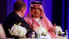Chief Executive Officer of the Saudi Stock Exchange (Tadawul) Khalid al-Hussan gestures during Euromoney Conference in Riyadh, Saudi Arabia May 3, 2016. REUTERS/Faisal Al Nasser 