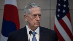 U.S. Defense Secretary Mattis attends a joint breifing with his South Korean counterpart at the Defense Ministry in Seoul