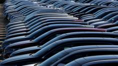 FILE PHOTO - Ford and Lincoln vehicles are parked outside the Oakville Assembly Plant in Oakville, Ontario, Canada on November 6, 2016. REUTERS/Chris Helgren/File Photo