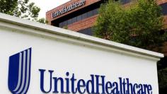 FILE PHOTO -- The logo of UnitedHealthcare is shown in Cypress, California April 13, 2016.  REUTERS/Mike Blake/File Photo 
