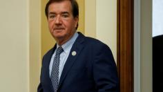 Chairman of the House Foreign Affairs Committee Ed Royce (R-CA) arrives for a hearing with U.S. Ambassador to the United Nations Nikki Haley on "Advancing U.S. Interests at the United Nations" in Washington, U.S., June 28, 2017.   REUTERS/Joshua Roberts