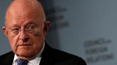 James Clapper, Director of National Intelligence speaks at the Council on Foreign Relations in New York