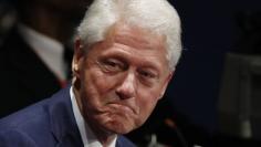 Former U.S.  President Bill Clinton arrives at the presidential town hall debate between Republican U.S. presidential nominee Donald Trump and Democratic U.S. presidential nominee Hillary Clinton at Washington University in St. Louis, Missouri, U.S., Octo