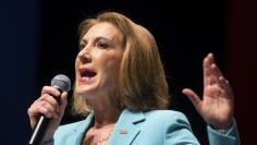 Former Hewlett-Packard Co Chief Executive and Republican U.S. presidential candidate Carly Fiorina speaks during the Freedom Summit in Greenville