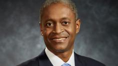 President of the Federal Reserve Bank of Atlanta, Raphael W. Bostic seen in this handout photo obtained by Reuters October 6, 2017.  Federal Reserve Bank of Atlanta/Handout via REUTERS  