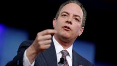 White House Chief of Staff Reince Priebus speaks at the Conservative Political Action Conference (CPAC) in National Harbor, Maryland, U.S., February 23, 2017.      REUTERS/Joshua Roberts 