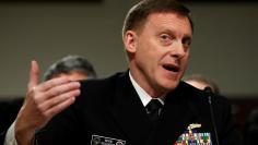 UFILE PHOTO: U.S. National Security Agency Director Admiral Mike Rogers testifies before a Senate Armed Services Committee hearing on foreign cyber threats, on Capitol Hill in Washington, U.S., January 5, 2017. REUTERS/Kevin Lamarque 