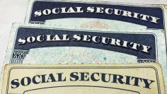 U.S. Social Security card designs over the past several decades