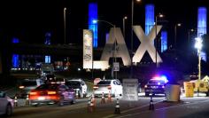 Security checkpoints are seen during the Thanksgiving holiday travel season at Los Angeles International Airport in Los Angeles, California, U.S. November 23, 2016.   REUTERS/Bob Riha Jr.