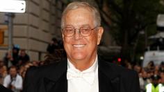 FILE PHOTO --  David Koch arrives at the Metropolitan Museum of Art Costume Institute Gala Benefit in New York