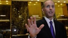 Dennis Muilenburg, CEO of The Boeing Company, arrives at Trump Tower in New York City, U.S. January 17, 2017. REUTERS/Stephanie Keith