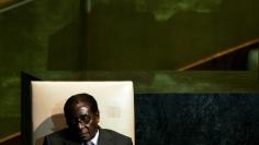 FILE PHOTO: President of the Republic of Zimbabwe Mugabe addresses at 63rd United Nations General Assembly in New York