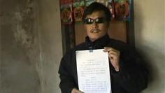 Blind China activist makes mystery "escape"