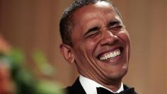 Obama jabs at Romney at White House Correspondents' dinner