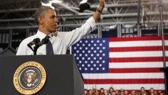 Obama ramps up campaign, knocks Romney's CEO past